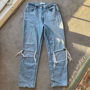 Abercrombie & Fitch Distressed Jeans